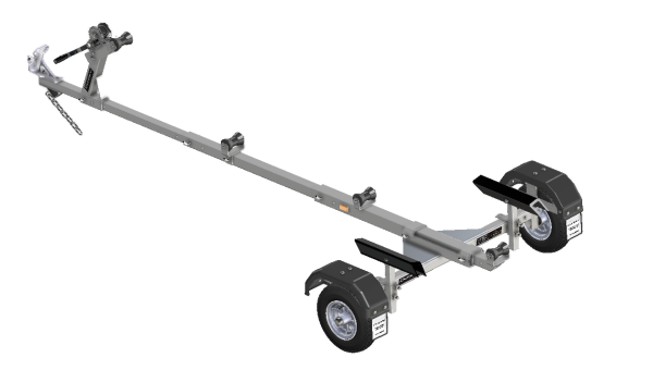 Dunbier Portable Alloy Trailer - Alternate Angle